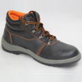 Sapatos de segurança (PU leahter + PU sola de cores). Sapatos de trabalho